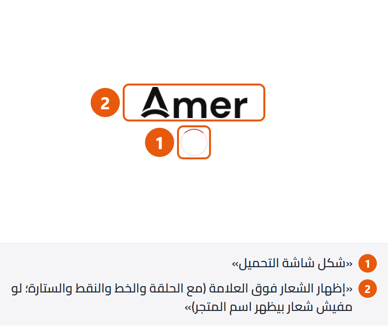 شاشة التحميل في أمير بالشعار وحلقة بتلف