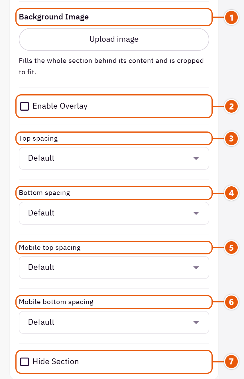 “FAQs” settings in the Zid editor (3 of 3)