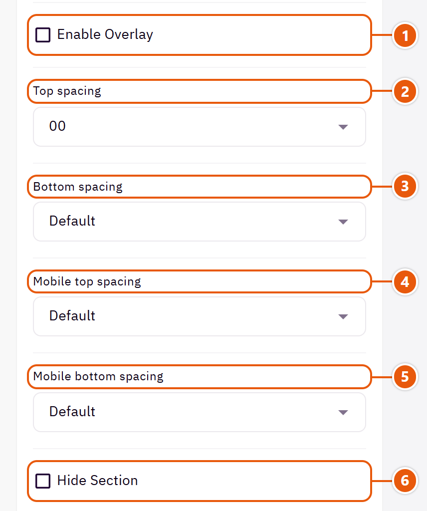 “Shop the look (pinned photo)” settings in the Zid editor (3 of 3)