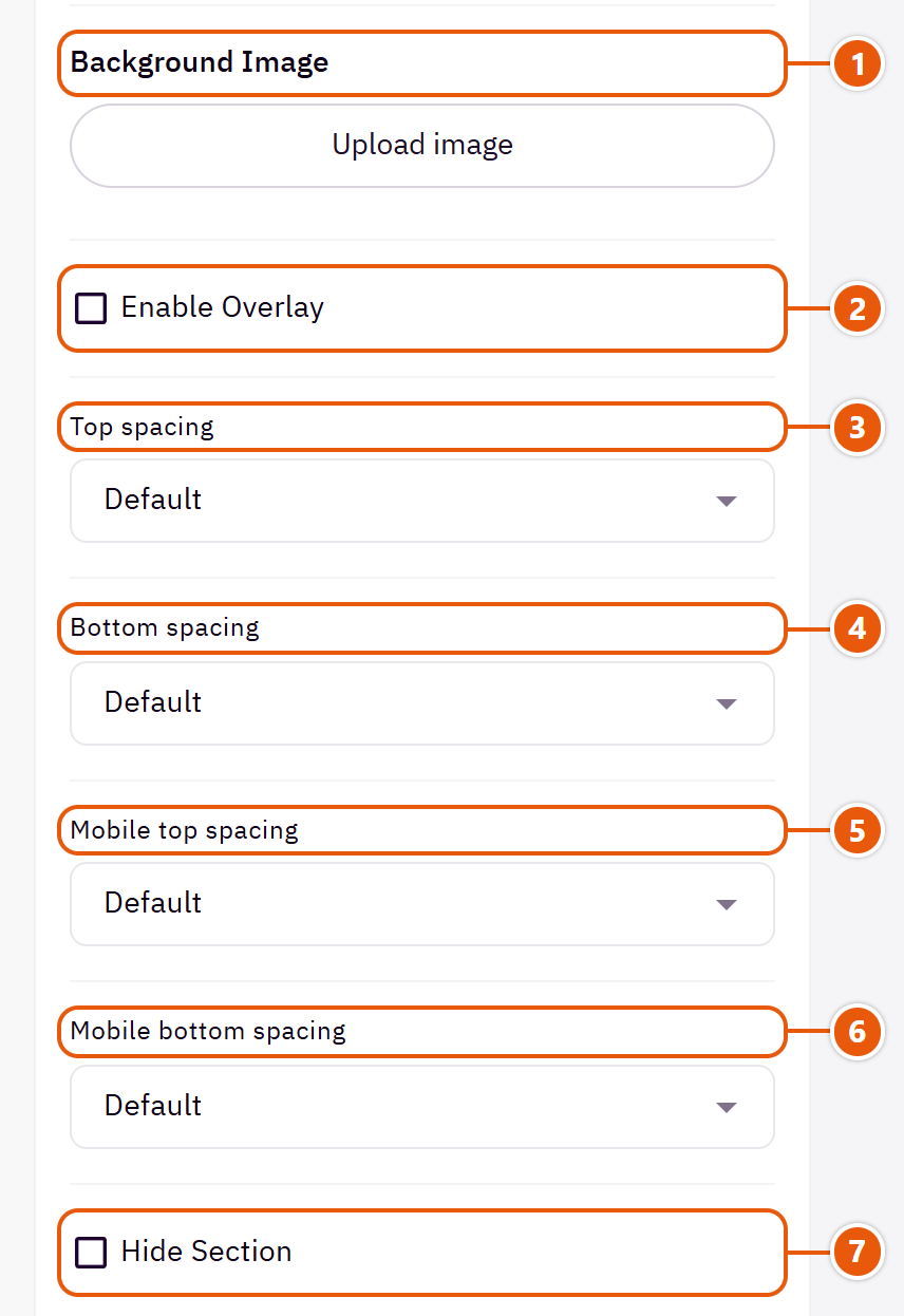 “Moving text strip” settings in the Zid editor (3 of 3)