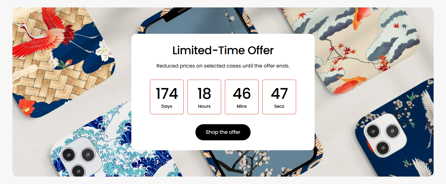 Countdown banner